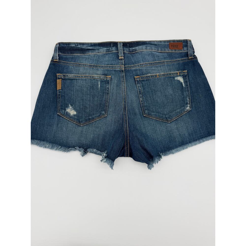 Paige Daryn Short size 28 cut off raw hem denim - Picture 3 of 3